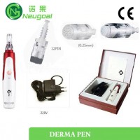 low maintenance red auto electric skin roller derma pen