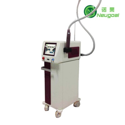 Q-Switched Nd:Yag laser with Carbon lotion / Carbon powder