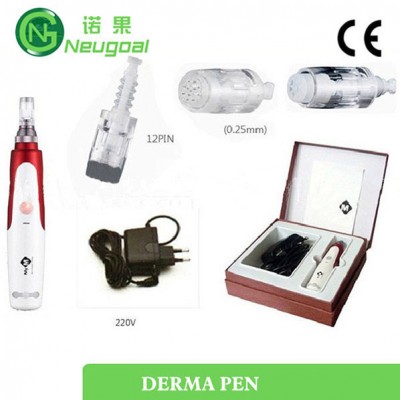 international red auto electric derma pen for acne scar removal